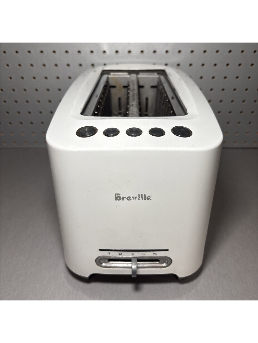 Breville BTA630XL 'Lift and Look' Long Slot Toaster White Tested Working
